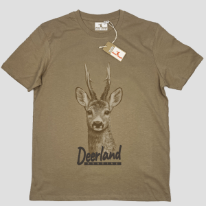 majica deerland basic srndac braon